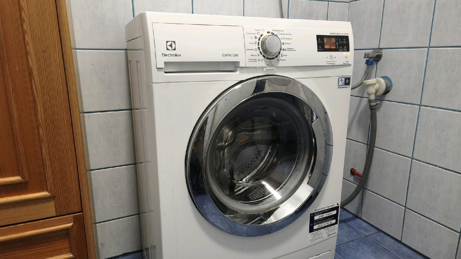 Pralka Electrolux – zdjęcie z realizacji
