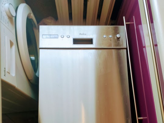 Naprawa zmywarki Amica, która nie domywała – Katowice, ul. Mysłowicka